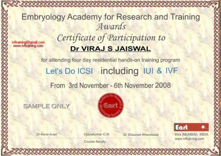 Infertility, IVF, ICSI & Genetics training center